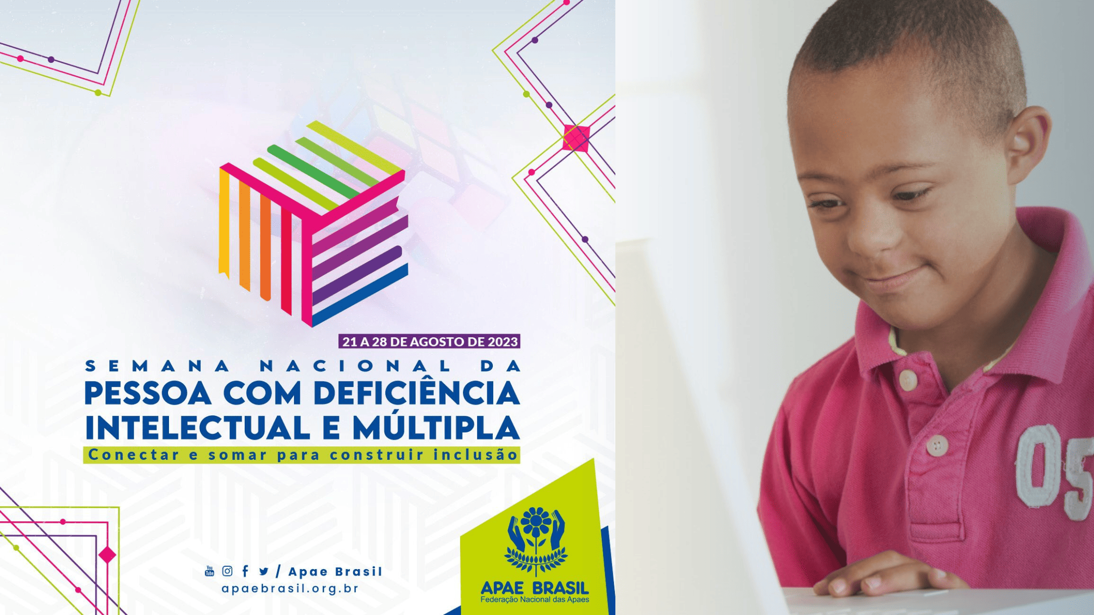No momento, você está visualizando Começa hoje a Semana Nacional da Pessoa com Deficiência Intelectual e Múltipla de 2023