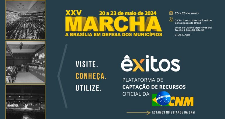 Leia mais sobre o artigo Plataforma Êxitos expõe ecossistema de captação de recursos na XXV Marcha a Brasília